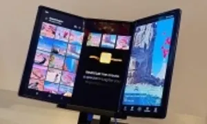 Cấu hình smartphone gập ba của Samsung